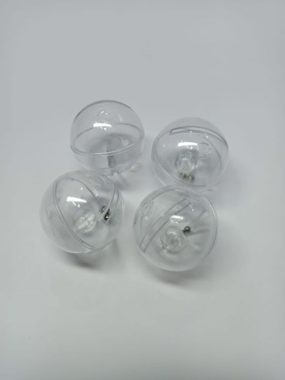 Şeffaf Çıngırak 35 mm (10Adet)