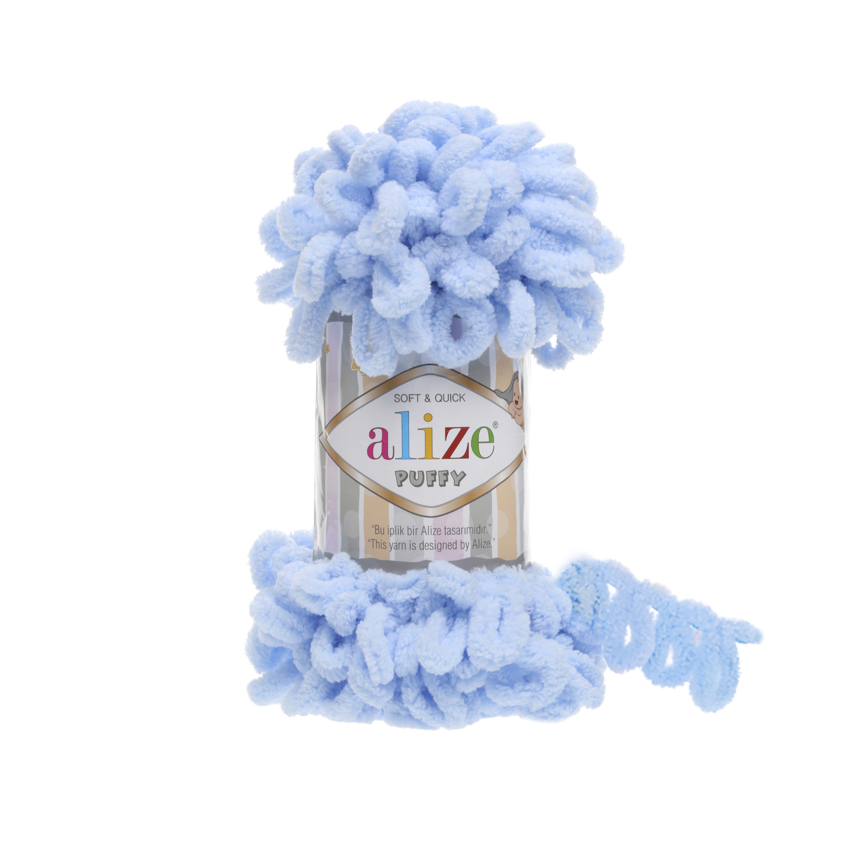 Puffy 183 Açık Mavi