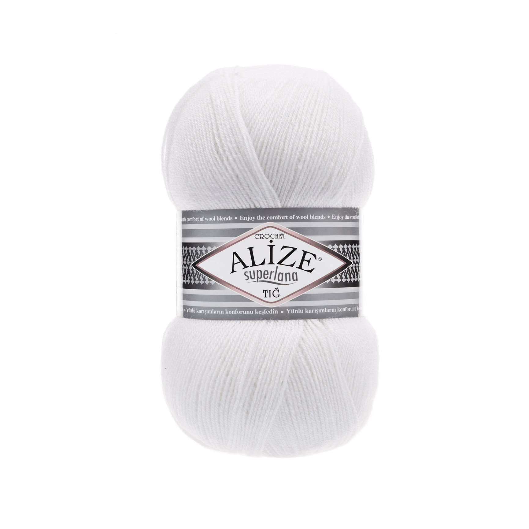 Superlana Tığ 55 Beyaz