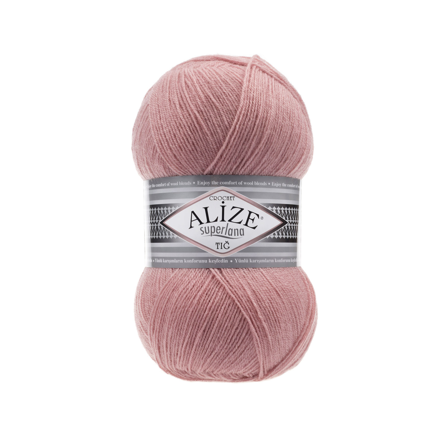 Superlana Tığ 144 Somon Pembe