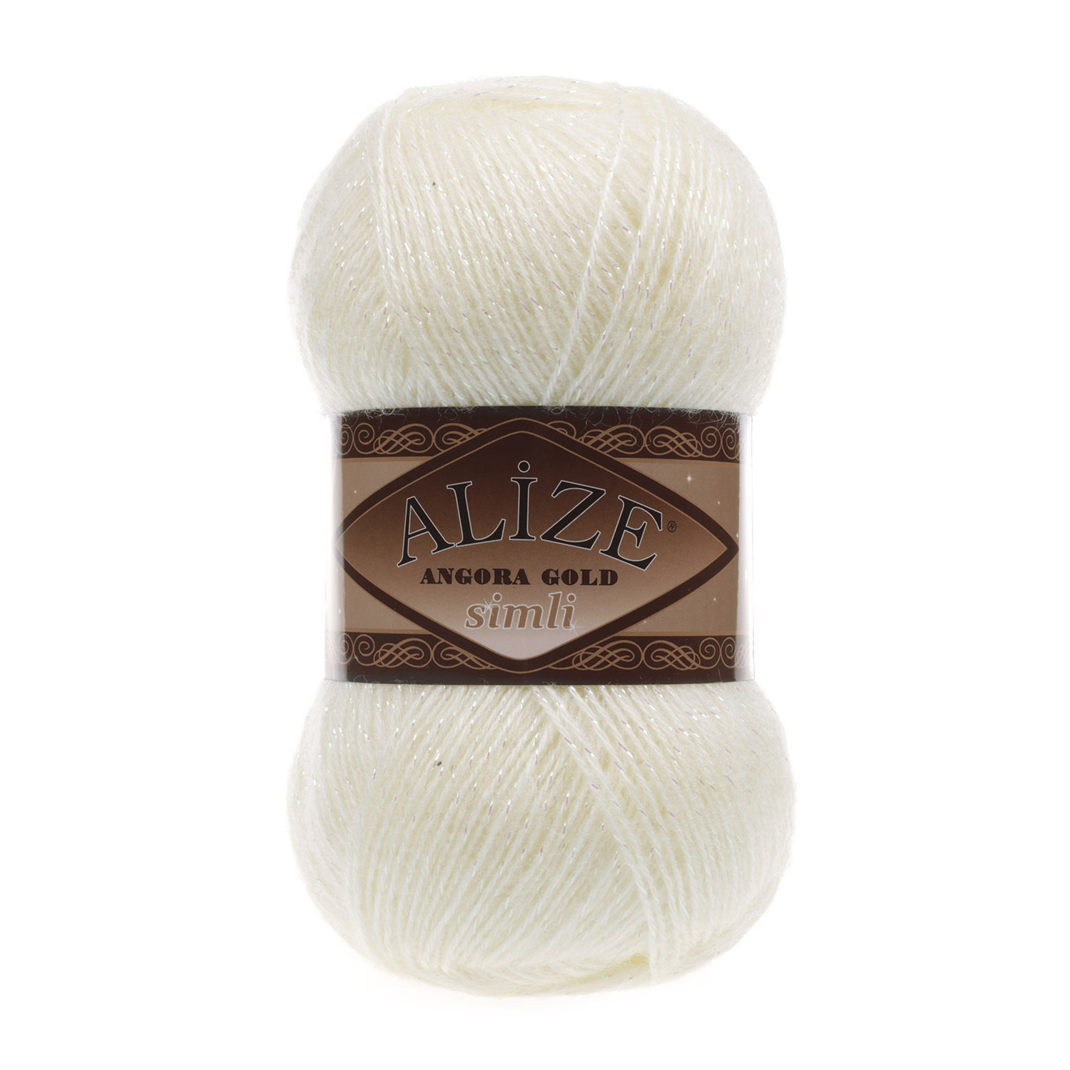 Angora Gold Simli 01 koyu Krem