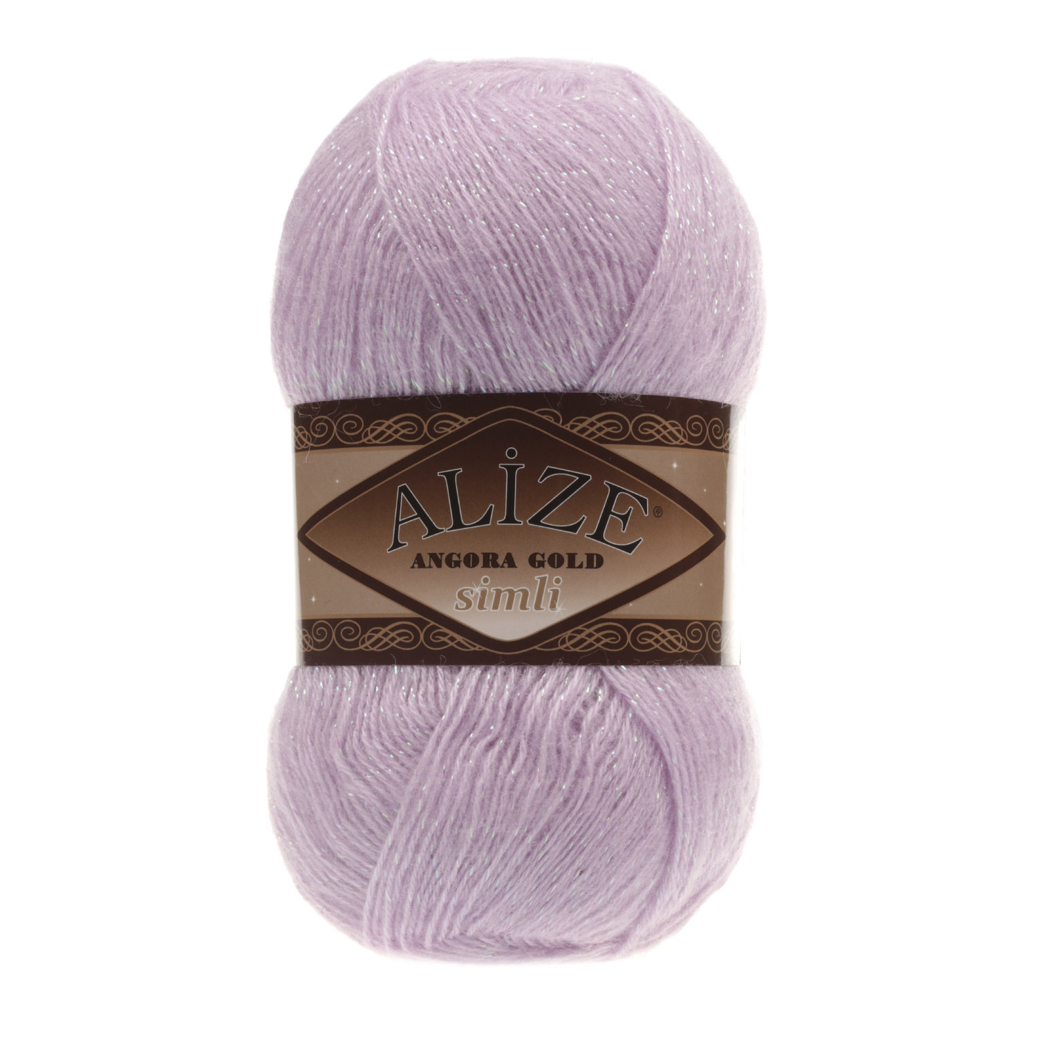 Angora Gold Simli 27 Lila
