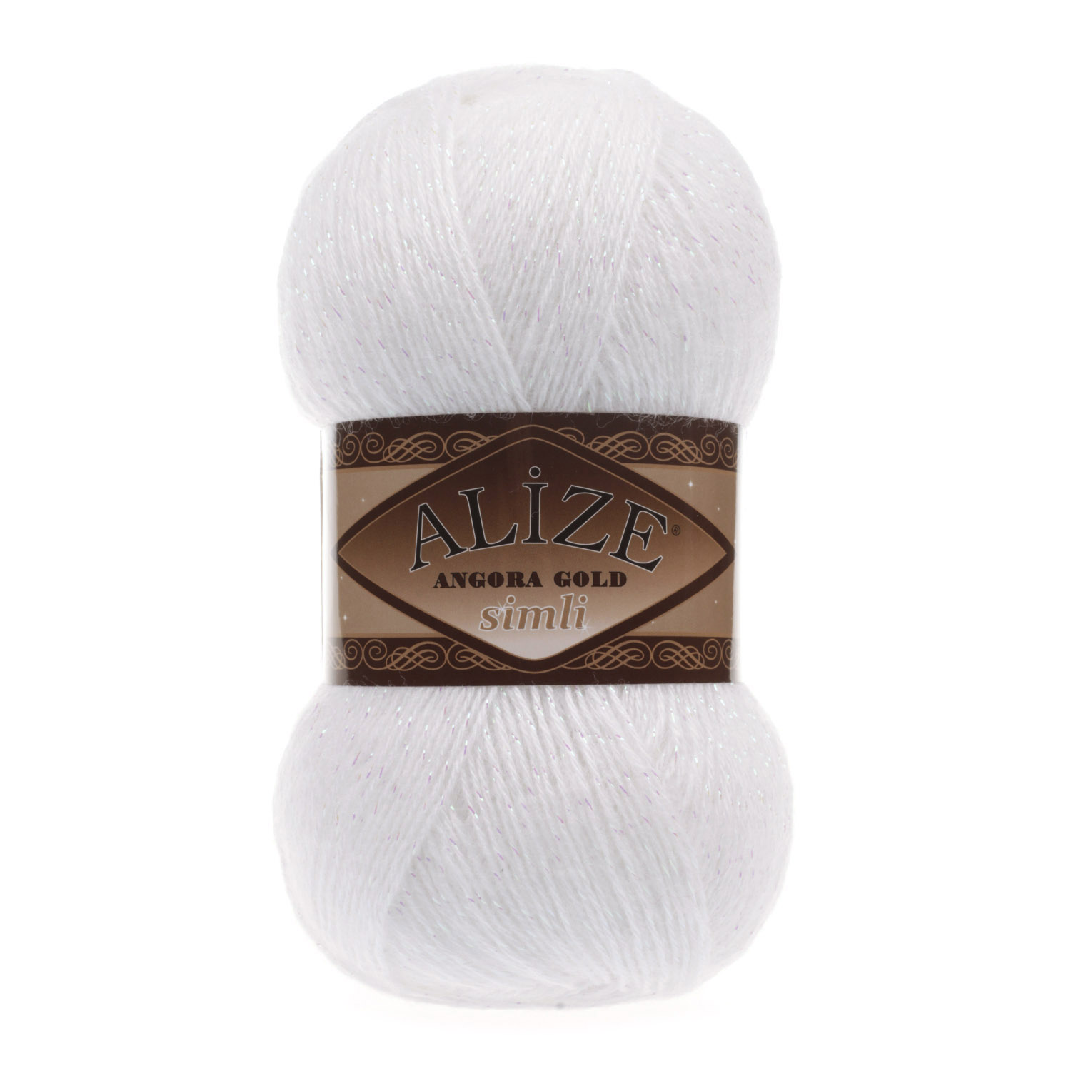 Angora Gold Simli 55 Beyaz