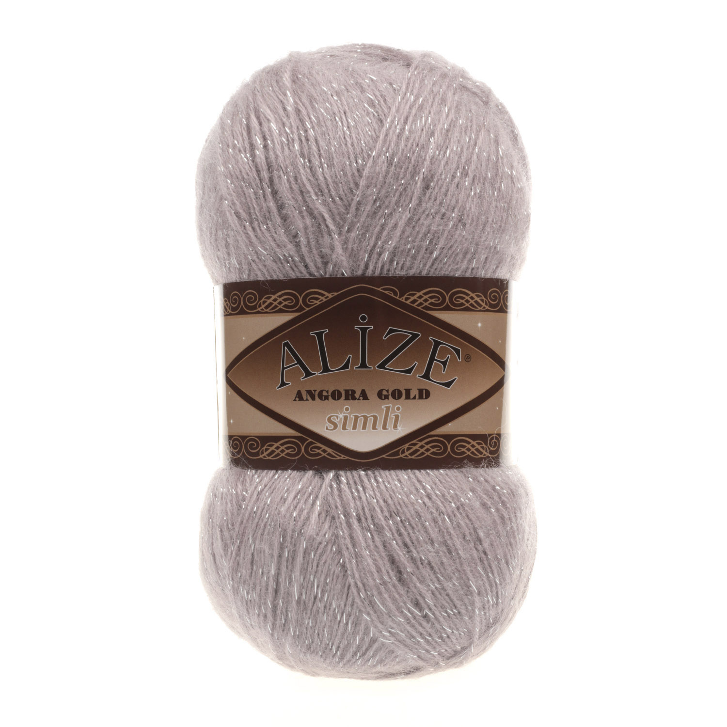 Angora Gold Simli 163 Gül Grisi